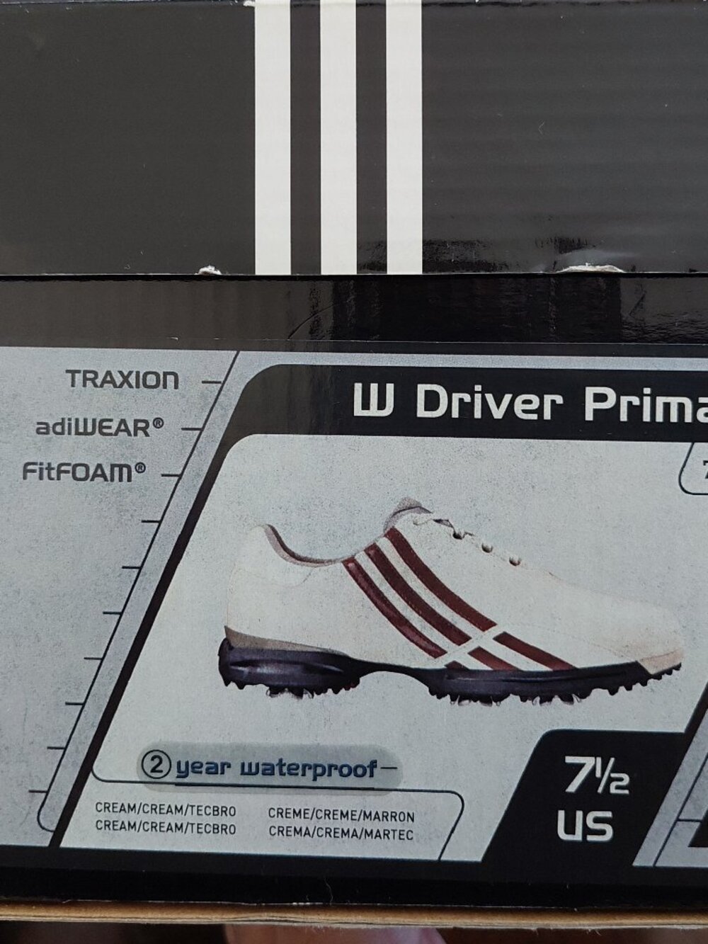 Adidas W Driver Prima Women Golf Shoes -US 7 1/2 - Like New